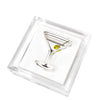 Tara Wilson Designs Giftware Cocktail Napkin Holder - Martini