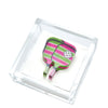 Tara Wilson Designs Giftware Cocktail Napkin Holder - Pickleball - Pink/Green