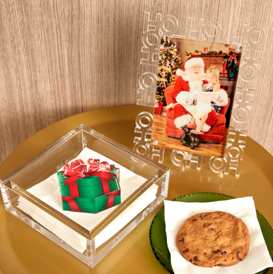 Tara Wilson Designs Giftware Cocktail Napkin Holder - Present