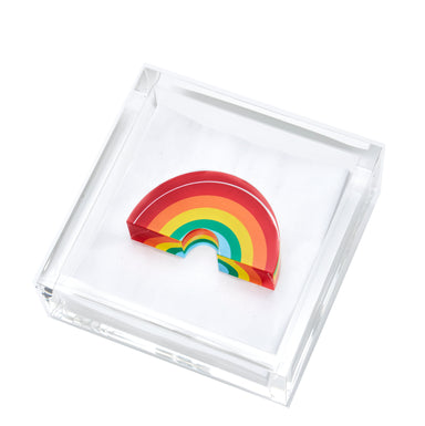 Tara Wilson Designs Giftware Cocktail Napkin Holder - Rainbow