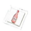 Tara Wilson Designs Giftware Cocktail Napkin Holder - Rose Bottle