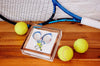Tara Wilson Designs Giftware Cocktail Napkin Holder - Tennis Racquets
