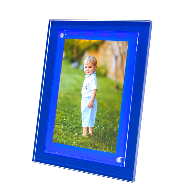 Tara Wilson Designs Picture Frames Color Acrylic Frame - Blue