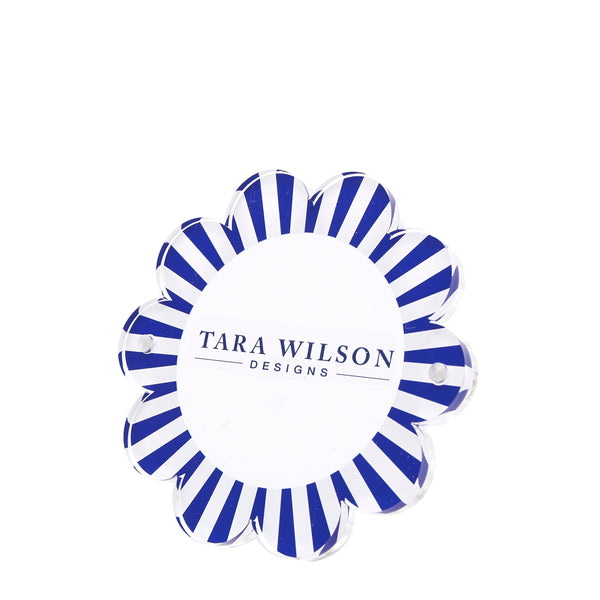 Tara Wilson Designs Picture Frames Daisy Frame - Blue/ White
