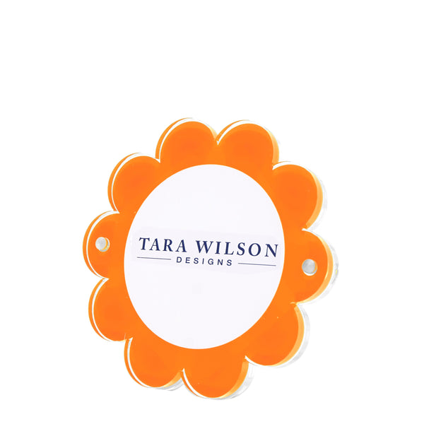 Tara Wilson Designs Picture Frames Daisy Frame - Orange