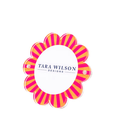 Tara Wilson Designs Picture Frames Daisy Frame - Orange / Pink