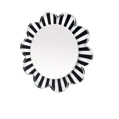 Tara Wilson Designs Giftware Daisy Mirror - Black / White