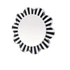Tara Wilson Designs Giftware Daisy Mirror - Black / White