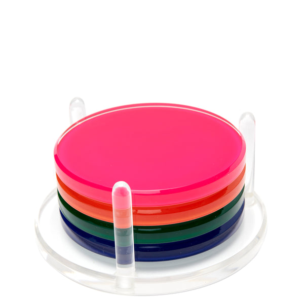 Tara Wilson Designs Giftware Drink Coasters - Multicolor