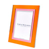 Tara Wilson Designs Giftware Inlaid Frame 5x7 - Orange & Pink