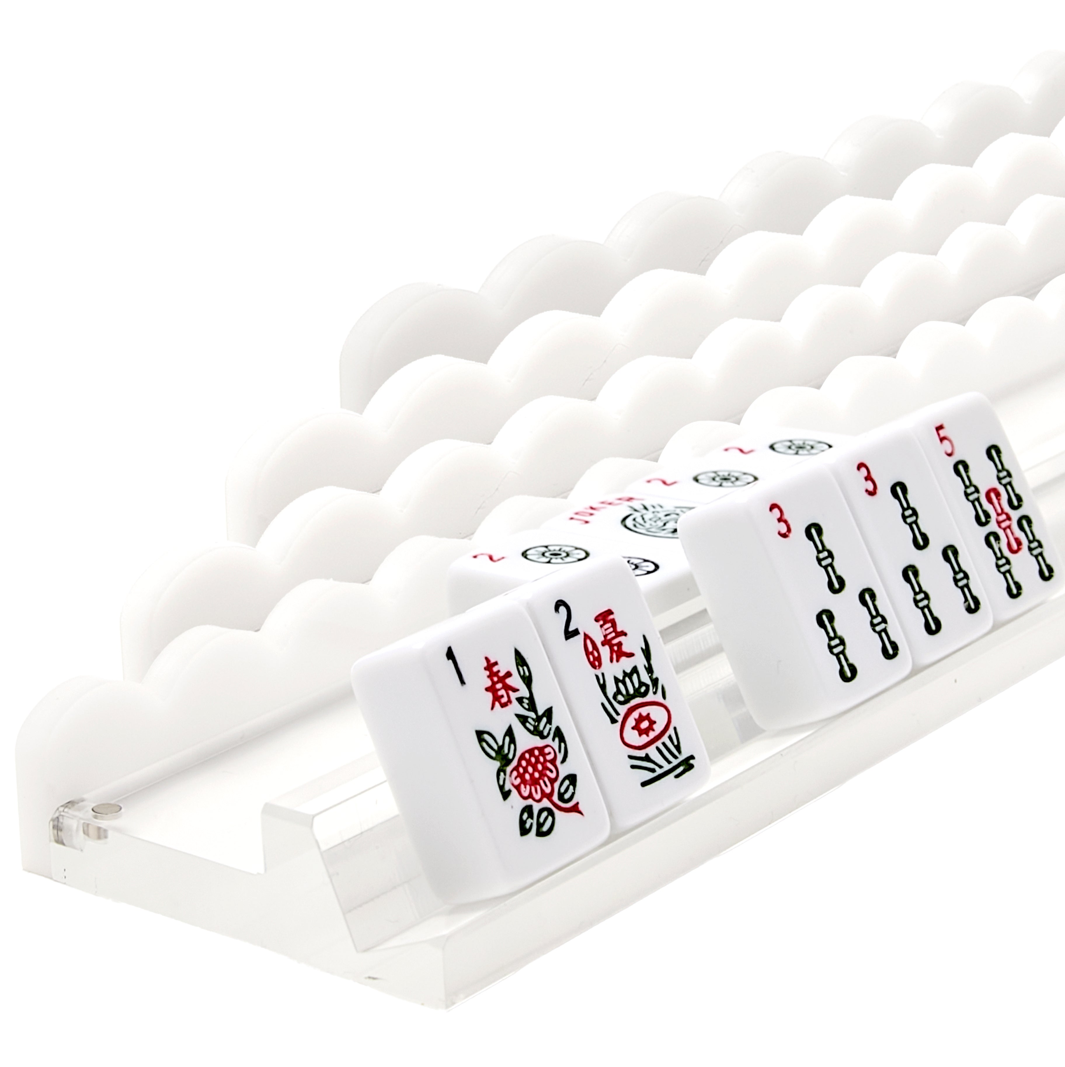Tara Wilson Designs Giftware Mahjong Racks - White - PreOrder Shipping Mid/Late Feb.