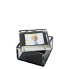 Tara Wilson Designs Giftware Photo Box - 4" X 4" - Black