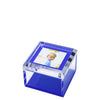 Tara Wilson Designs Giftware Photo Box - 4" X 4" - Blue
