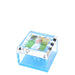 Tara Wilson Designs Giftware Photo Box - 4" X 4" - Blue Heart