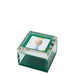 Tara Wilson Designs Giftware Photo Box - 4" X 4" - Green