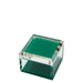Tara Wilson Designs Giftware Photo Box - 4" X 4" - Green