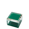 Tara Wilson Designs Giftware Photo Box - 4" X 4" - Green