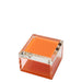 Tara Wilson Designs Giftware Photo Box - 4" X 4" - Orange