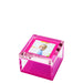 Tara Wilson Designs Giftware Photo Box - 4" X 4" - Pink