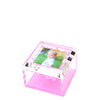 Tara Wilson Designs Giftware Photo Box - 4" X 4" - Pink Heart