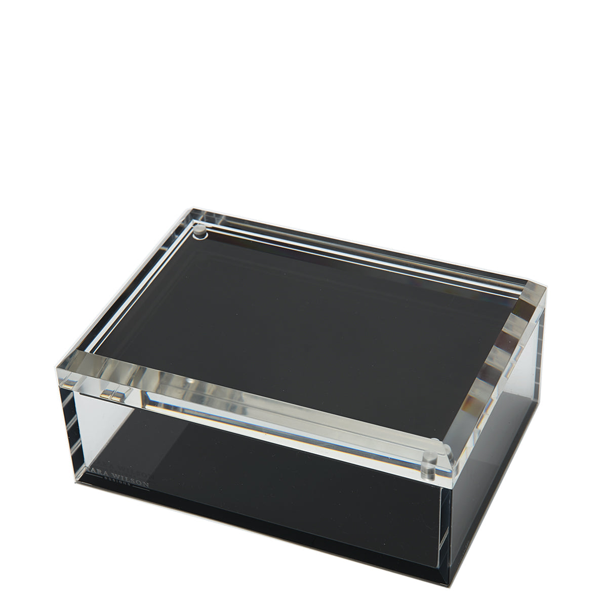 Tara Wilson Designs Giftware Photo Box - 5" X 7" - Black