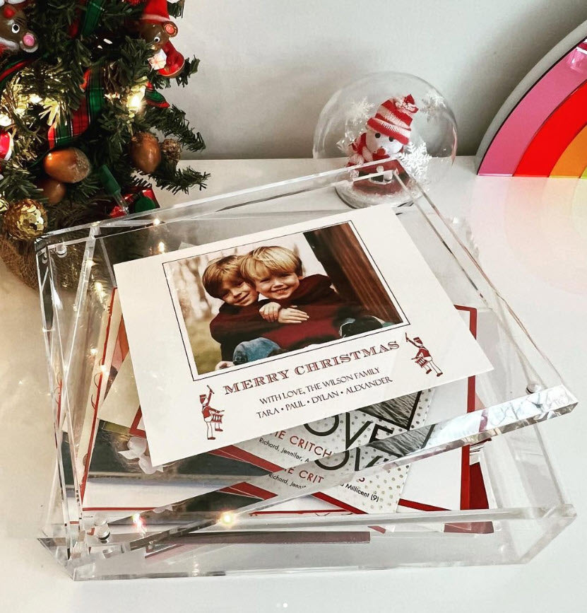 Tara Wilson Designs Giftware Photo Box - 5" X 7" Clear