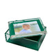 Tara Wilson Designs Giftware Photo Box - 5" X 7" - Green