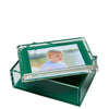 Tara Wilson Designs Giftware Photo Box - 5" X 7" - Green