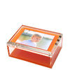 Tara Wilson Designs Giftware Photo Box - 5" X 7" - Orange