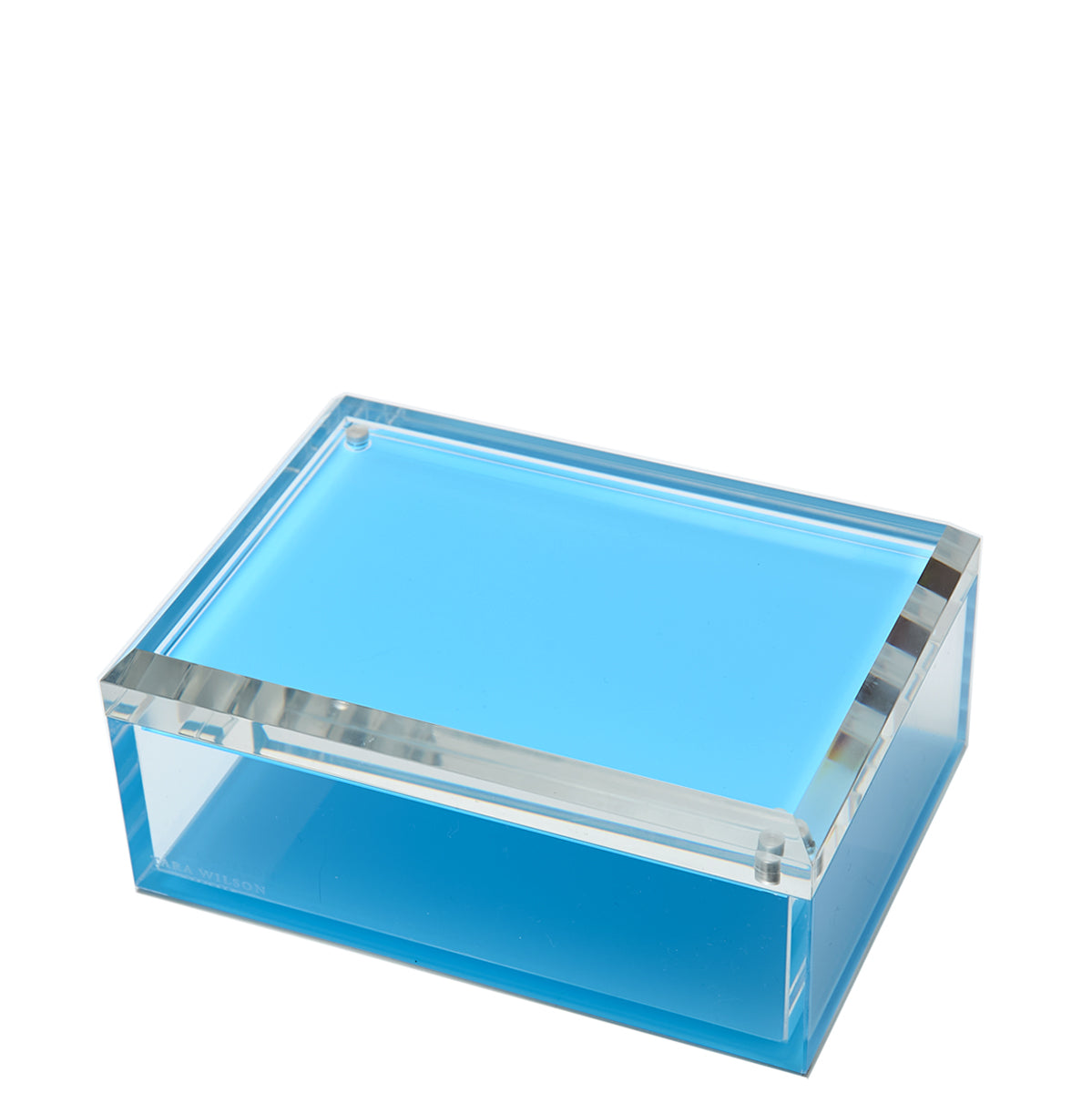 Tara Wilson Designs Giftware Photo Box - 5" X 7"  Pastel Blue