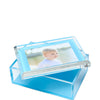 Tara Wilson Designs Giftware Photo Box - 5" X 7"  Pastel Blue