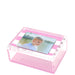 Tara Wilson Designs Giftware Photo Box - 5" X 7"  Pastel Pink & White Stripe