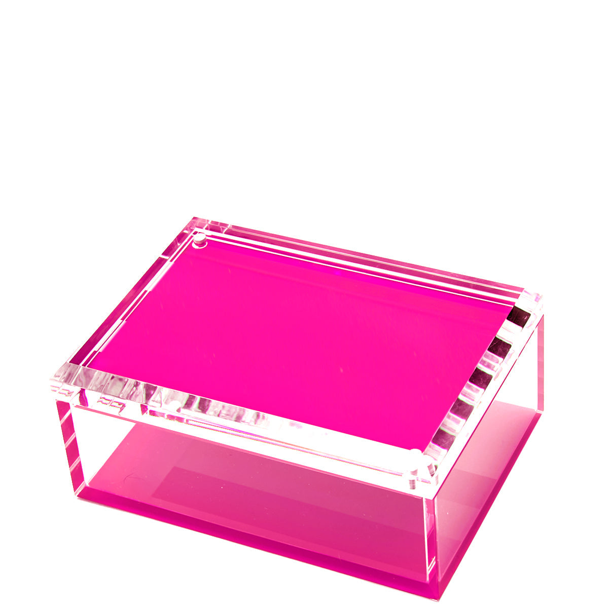 Tara Wilson Designs Giftware Photo Box - 5" X 7" - Pink