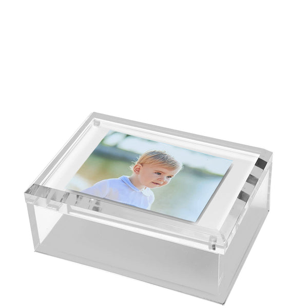 Tara Wilson Designs Giftware Photo Box - 5" X 7" - Printed White