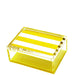 Tara Wilson Designs Giftware Photo Box - 5" X 7"  Yellow & White Stripe