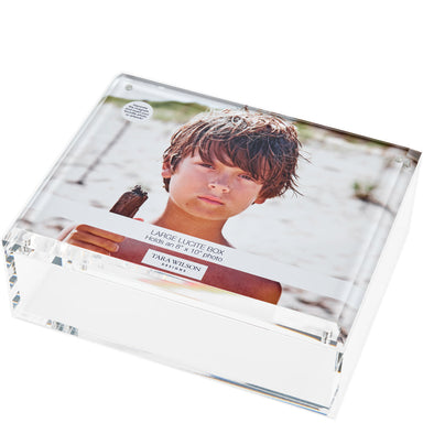 Tara Wilson Designs Giftware Photo Box - 8" X 10" Clear