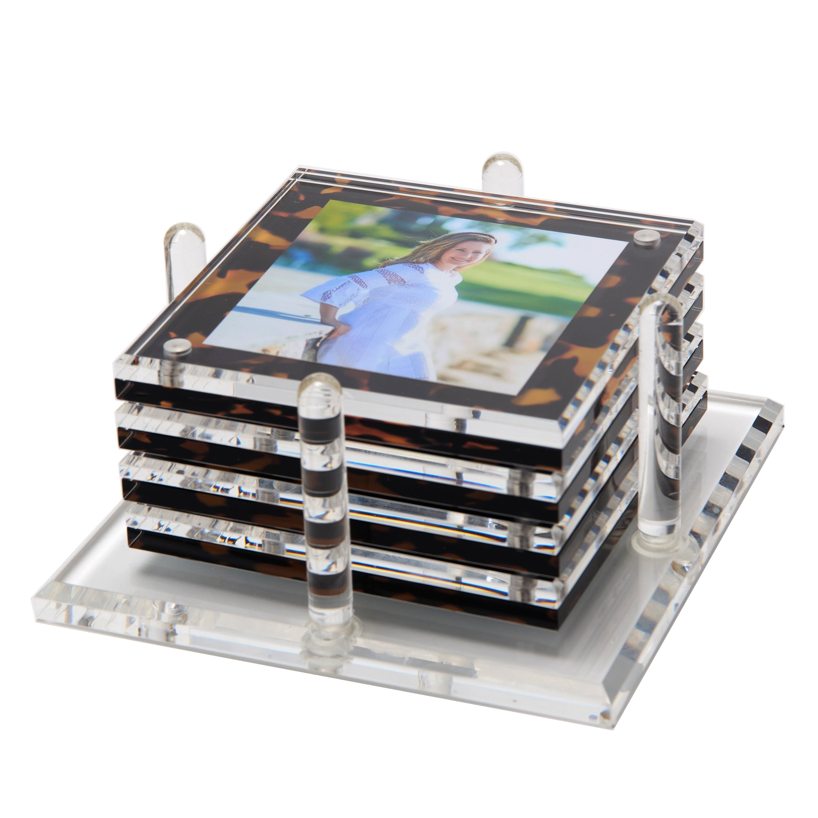 Tara Wilson Designs Giftware Photo Drink Coasters - Tortoise
