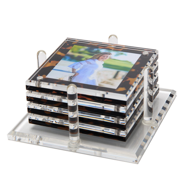 Tara Wilson Designs Giftware Photo Drink Coasters - Tortoise
