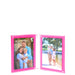 Tara Wilson Designs Picture Frames Pink Acrylic Large Double Bevel Frame