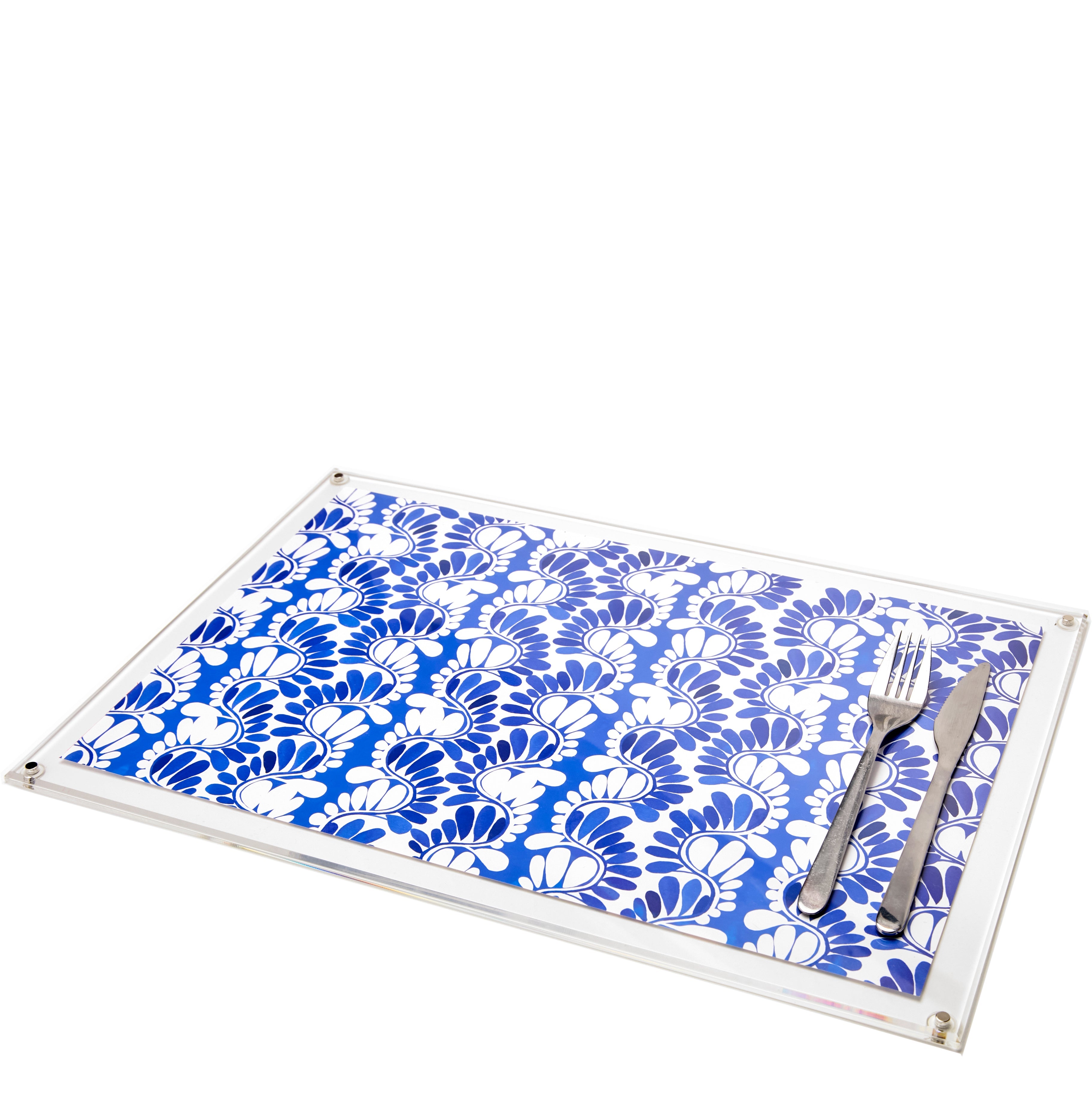 Tara Wilson Designs Giftware Rectangle Magnetic Placemats - Set Of 2