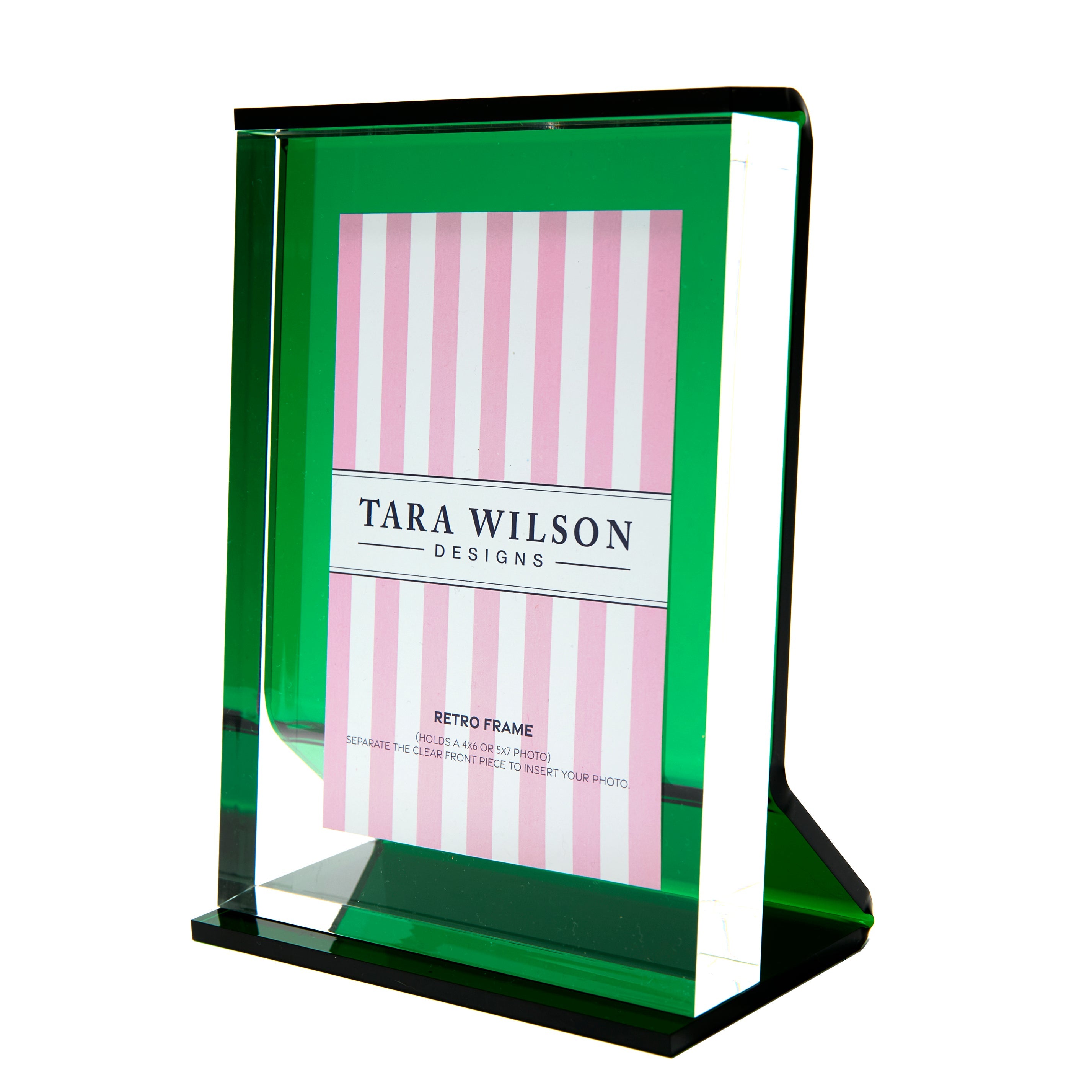Tara Wilson Designs Picture Frames Retro Frame - Emerald