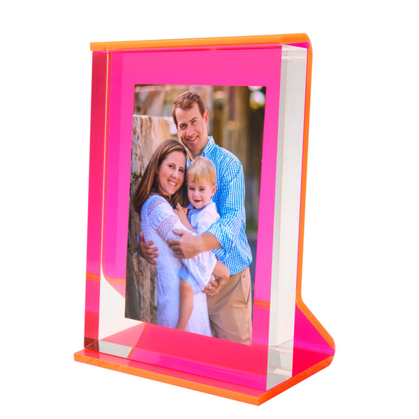 Tara Wilson Designs Picture Frames Retro Frame - Hot Pink