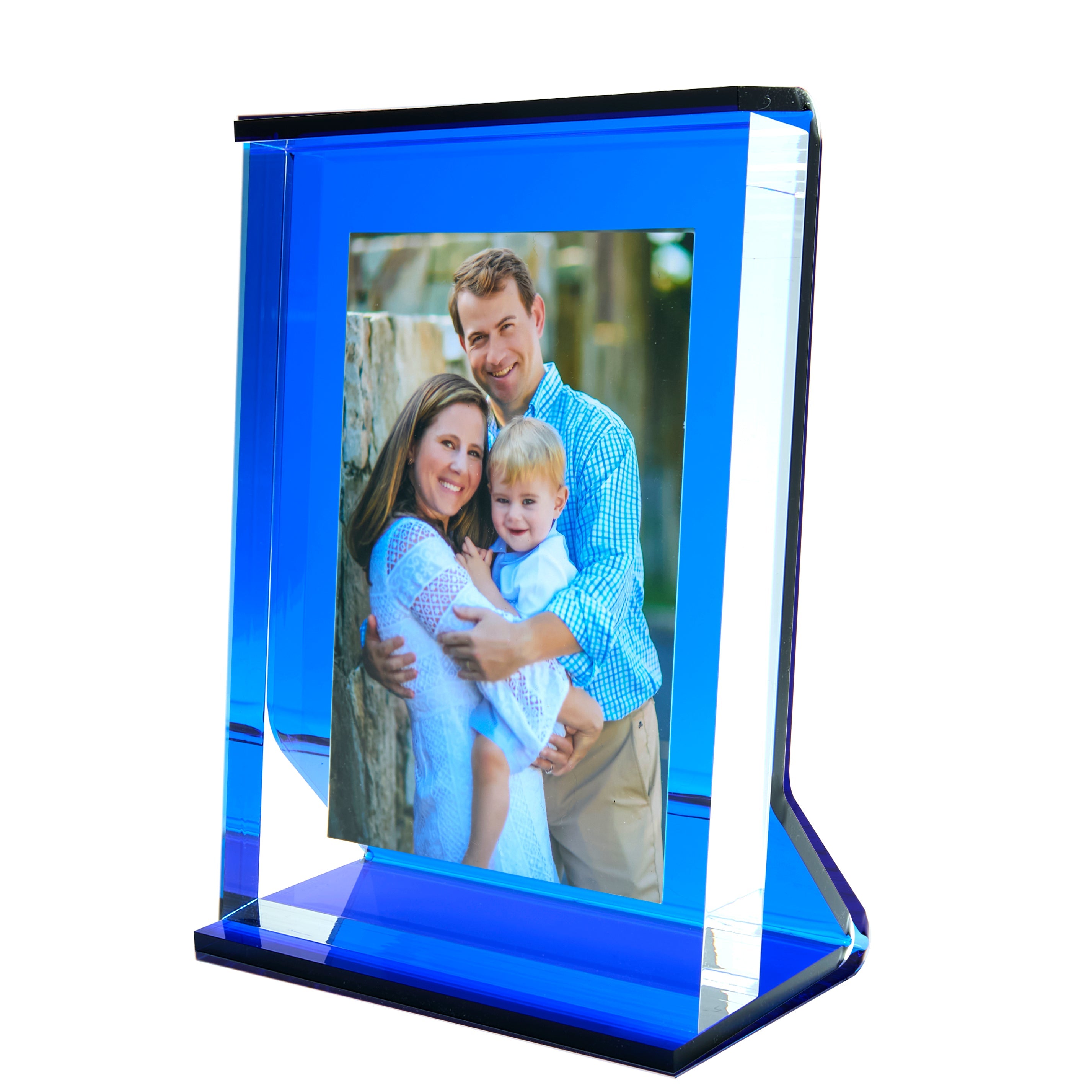 Tara Wilson Designs Picture Frames Retro Frame - Sea Glass Blue