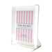 Tara Wilson Designs Picture Frames Retro Frame - White