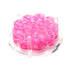 Tara Wilson Designs Giftware Scallop Drink Coasters - Toile Pink
