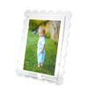 Tara Wilson Designs Giftware Scallop Frame 5x7 / 4x6 - Clear