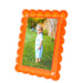 Tara Wilson Designs Giftware Scallop Frame 5x7 / 4x6 - Orange