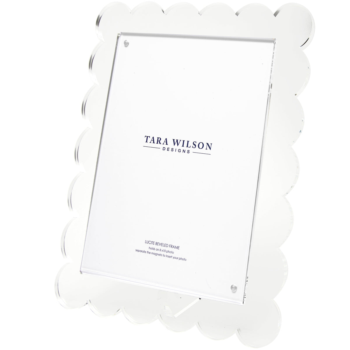 Scallop Frame 8x10 Clear: Elegant Display | Best Prices — ShopTheAddison
