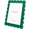 Tara Wilson Designs Picture Frames Scallop Frame - 8 X 10 - Green