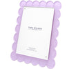 Tara Wilson Designs Picture Frames Scallop Frame - 8 X 10 - Lavender